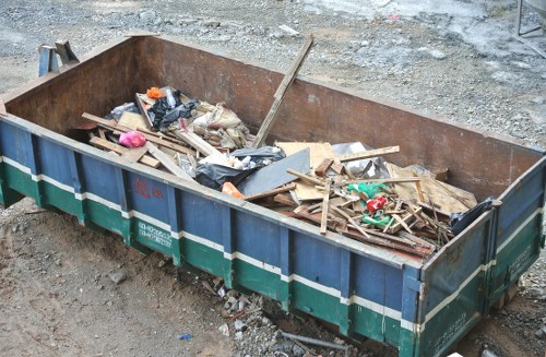 Rubbish removal truck in Karrinyup