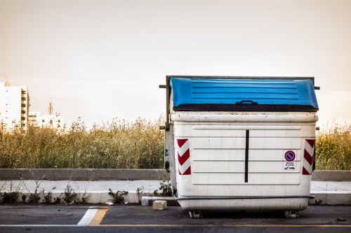 Rubbish removal team at work in Manning