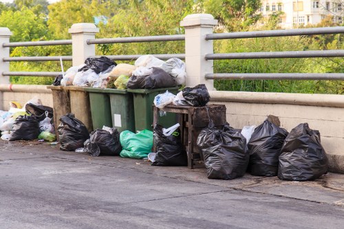 Professional rubbish removal team at work in Elsternwick