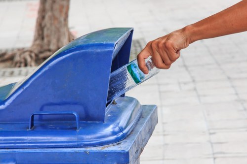 Professional rubbish removal team at work in Kingsgrove