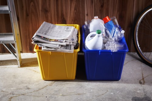 Eco-friendly rubbish sorting process