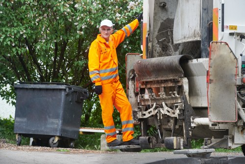 Modern rubbish removal facilities supporting sustainability