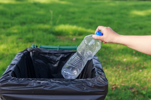 Clean and organized property after rubbish removal